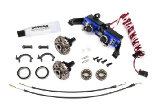 Traxxas 8195 Differential, Locking, v&h monitert mit T-Lock Kabeln von TRAXXAS