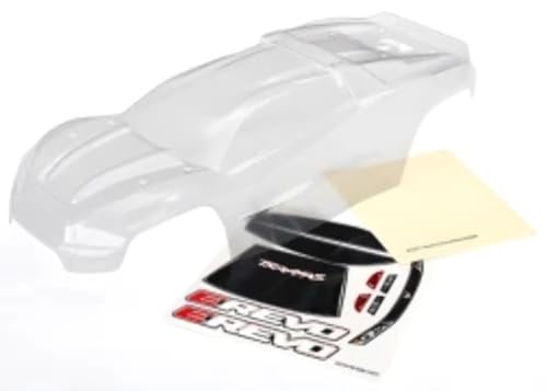 Traxxas 8611 Karo E-Revo unlackiert +Decal von TRAXXAS