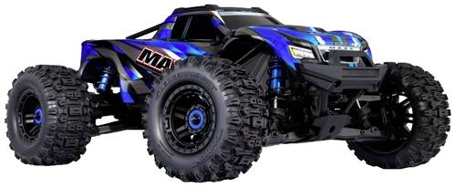 Traxxas MAXX Wide Blau 1:10 RC Modellauto Monstertruck Allradantrieb (4WD) RtR 2,4GHz von Traxxas