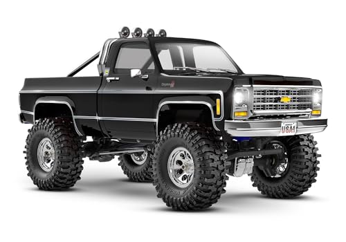 TRAXXAS TRX-4M CHEVROLET K10 1:18 Schwarz, Kompaktlader, Auto, Kind, Kinder (unisex) von TRAXXAS