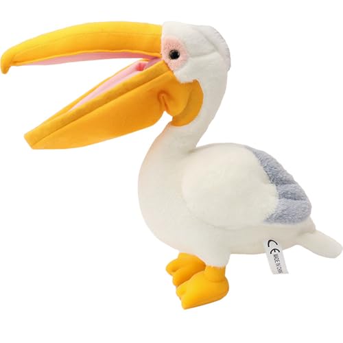 Trayosin Kuscheltier Vogel 30cm Plüsch Pelikan Stofftier aus weichem Plüsch Niedliches Plüschtier Puppe Spielzeug Geschenk für Kinder Mädchen Jungen Trayosin Kuscheltier Vogel 30cm Plüsch Pelikan Stofftier aus weichem Plüsch Niedliches Plüschtier Puppe Spielzeug Geschenk für Kinder Mädchen Jungen von Trayosin