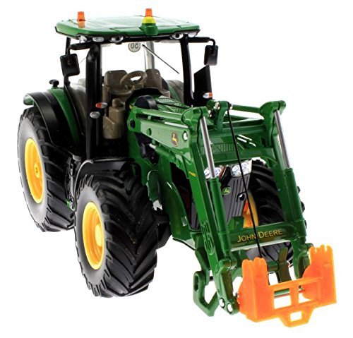 Adapter für Siku Control 32 - Frontlader Zubehör an John Deere 7R und Fendt 939 von Treckerheld