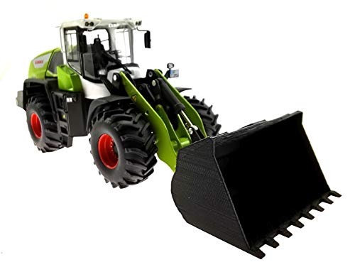 Kies-Schaufel für Wiking Radlader Claas Torion (7833) 1:32 von Treckerheld