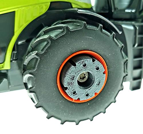 Radgewichte für Claas Xerion 5000 Siku Control 32 (6791,6794) (Grau) von Treckerheld