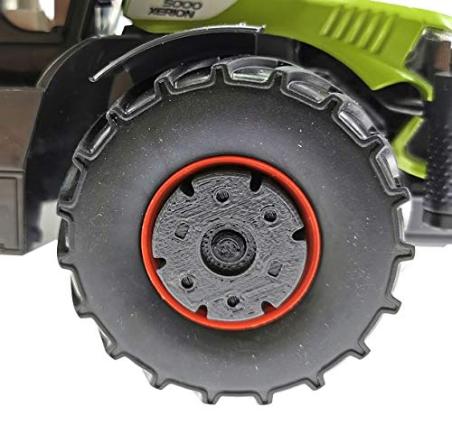 Radgewichte für Claas Xerion 5000 Siku Farmer 3271 (Grau) von Treckerheld