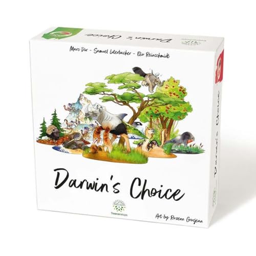 Treecer | Darwin's Choice | Kartenspiel | Alter 10+ | 2-6 Spieler | Englisch von Treecer