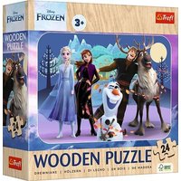 Holz Puzzle Junior 24 - Disney Frozen von Trefl S.A.