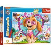 PAW Patrol Glitterpuzzle, Im Schein des Himmels (Kinderpuzzle) von Trefl S.A.