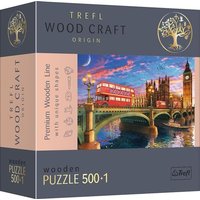 Trefl - Holzpuzzle 500+1 - Palast von Westminster, Big Ben, London von Trefl