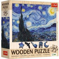 Holz Puzzle 200 - Die Sternennacht / Vincent van Gogh Holz Puzzle 200 - Die Sternennacht / Vincent van Gogh von Trefl SA