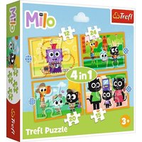 4 in 1 Puzzle - MILO von Trefl