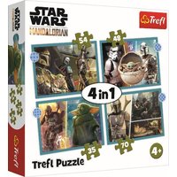 4 in 1 Puzzle - Star Wars (Kinderpuzzle) von Trefl S.A.