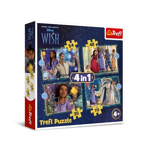 4 in 1 Puzzle - Wish von Trefl