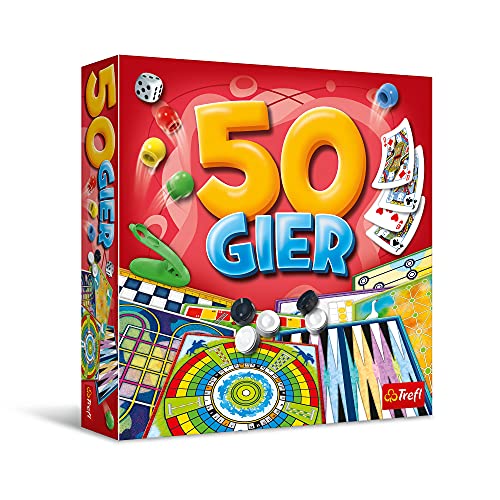 50 Spiele, Set, Klassisches Spiel für die ganze Familie, Planschspiele und Gesellschaften, Kartenspiele und Knochen, Gewohnte Planschspiele, Vertikal, Knochen und Karten für Erwachsene und Kinder ab 5 Liter 50 Spiele, Set, Klassisches Spiel für die ganze Familie, Planschspiele und Gesellschaften, Kartenspiele und Knochen, Gewohnte Planschspiele, Vertikal, Knochen und Karten für Erwachsene und Kinder ab 5 Liter von Trefl