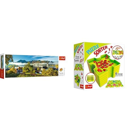 Bundle Trefl 1000 Teile, Panorama Schliersee Lake + Trefl Sortierhilfe von Trefl