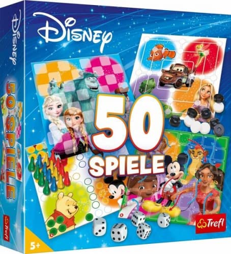 Disney 50 Spiele (Spielesammlung): 50 Spielmöglichkeiten von Trefl