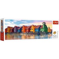 Puzzle 1000 Panorama Groningen,Niederlande von Trefl