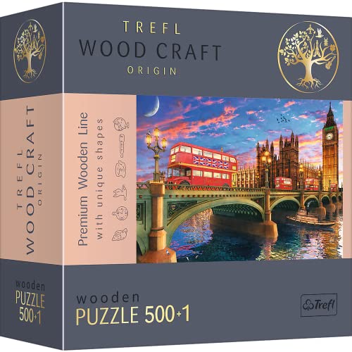 Holz Puzzle (500+1 Teile) - Westminster, London von Trefl