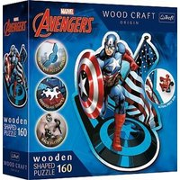 Holz Puzzle 160 Marvel Avengers - Captain America Holz Puzzle 160 Marvel Avengers - Captain America von Trefl
