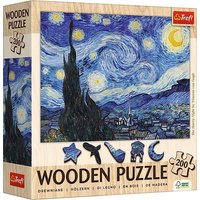 Holz Puzzle 200 - Die Sternennacht / Vincent van Gogh von Trefl