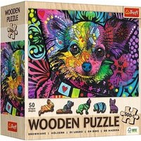 Holz Puzzle 500+1 - Bunter Welpe Holz Puzzle 500+1 - Bunter Welpe von Trefl