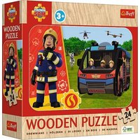 Holz Puzzle Junior 24 - Feuerwehrmann Sam Holz Puzzle Junior 24 - Feuerwehrmann Sam von Trefl