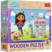 Holz Puzzle Junior 24 - Gabby's Dollhouse von Trefl