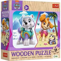 Holz Puzzle Junior 24 - Paw Patrol Girls von Trefl