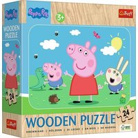 Holz Puzzle Junior 24 - Peppa Pig von Trefl