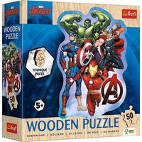 Holz Puzzle Junior 50 - Avengers von Trefl