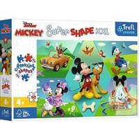 Junior Super Shape XXL Puzzle 60 Teile - Mickey Mouse von Trefl