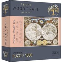 Trefl - Holzpuzzle 1000 - Antike Weltkarte von Trefl