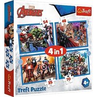 Marvel Avengers, 4 in 1 Puzzle (Kinderpuzzle) von Iden, Ilja Maximilian