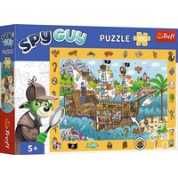 Observation / Beobachtungs Puzzle 100 - Spy Guy - Piratenschifft von Trefl