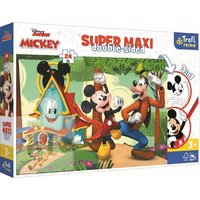 Primo Super Maxi Puzzle 24 Teile und Malvorlage Mickey Mouse von Iden, Ilja Maximilian