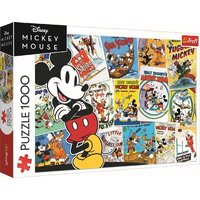 Puzzle 1000 100 Jahre Disney / Mickey Retro von Trefl S.A.