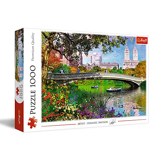 Trefl, Puzzle, Central Park, New York, 1000 Teile, Premium Quality, für Erwachsene und Kinder ab 12 Jahren, Farbig von Trefl