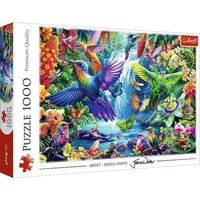 Puzzle 1000 Tropische Kolibris von Trefl