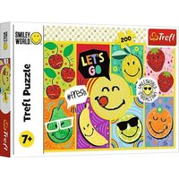 Puzzle 200 Happy Smiley von Trefl