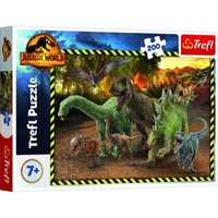 Puzzle 200 Jurassic World (Kinderpuzzle) von Trefl