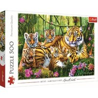 Puzzle 500 Tiger Familie (Puzzle) von PBS Deutschland GmbH & Co.KG