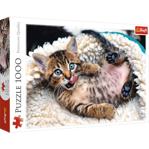 Trefl 916 10448 EA 1000pcs Kitten, Coloured, Farbig von Trefl