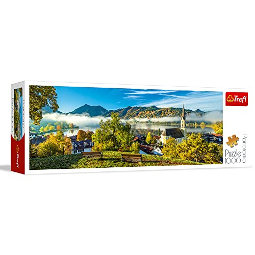 Trefl 916 29035 EA 1000 Teile, Panorama, Premium Quality, für Erwachsene und Kinder ab 12 Jahren 1000pcs Schliersee Lake, coloured, Farbig von Trefl