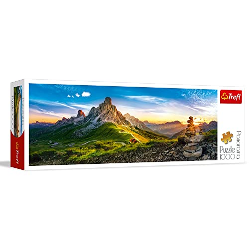 Trefl 29038 Puzzle, Passo di Giau, Dolomiten, 1000 Teile, Panorama, Italien, für Kinder ab 12 Jahren von Trefl