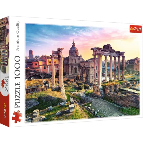 Trefl 104431, Italien 1000 Teile, Premium Quality, für Erwachsene und Kinder ab 12 Jahren Puzzle Forum Romanum, Farbig von Trefl