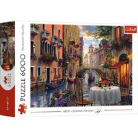 Puzzle 6000 - Abendessen in Venedig von Trefl