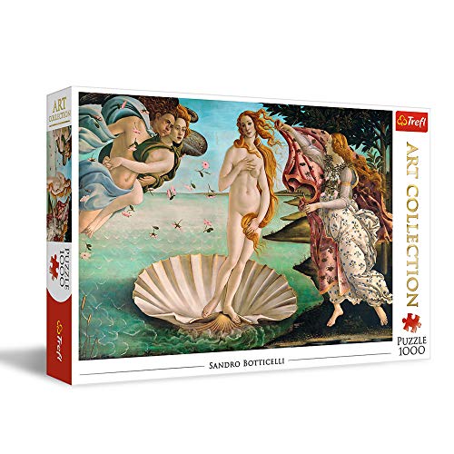 Trefl, 10589 Puzzle, Die Geburt der Venus, Sandro Botticelli, 1000 Teile, Art Collection, für Kinder ab 12 Jahren von Trefl