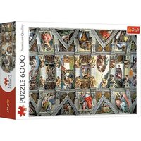 Puzzle 6000 - Sixtinische Kapelle von Trefl