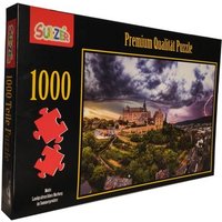 TREFL 05629 1000 Teile Puzzle Landgrafenschloss Marburg im Sommergewitter von Trefl