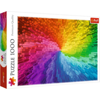 TREFL 10666 Puzzle 1000 Teile - Steigung / Farben von Trefl